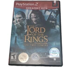 Lord of the Rings The Two Towers (Playstation 2 PS2) Complete With Manual CIB